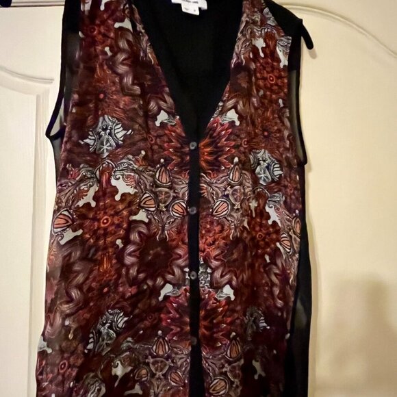 Helmut Lang Mandala Viscose Print Top - Picture 6 of 8